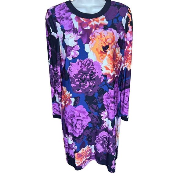 Eliza J Dresses & Skirts - Eliza J Floral Long Sleeve Dress Size 6